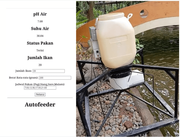 Automatic Feeder for Catfish Cultivation